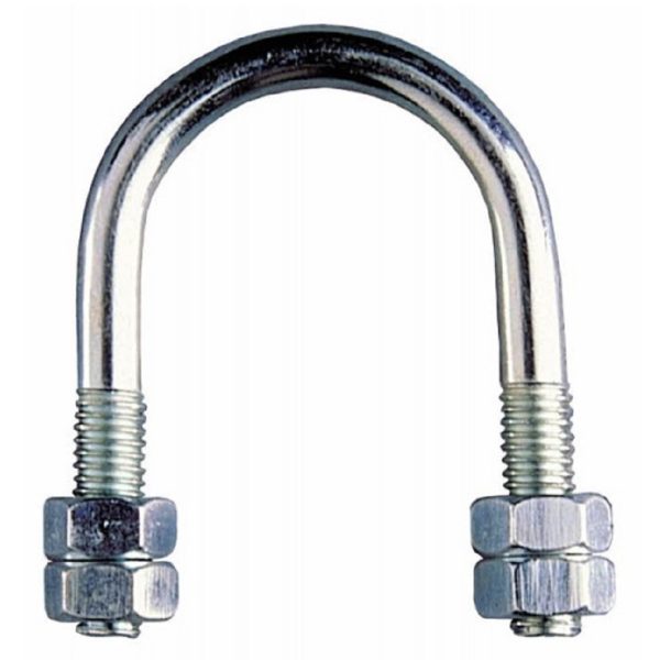 UB4N090M10 Abarcón en U 3" DN80 M10 H=130 mm 1 Ud