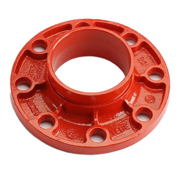 XGQT08219 Adaptador Brida carrete ranur PN16 8" DN200 Rojo